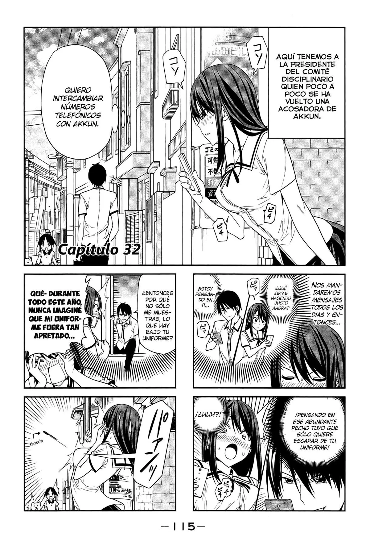 Aho Girl Capítulo 32 en Línea - página 1