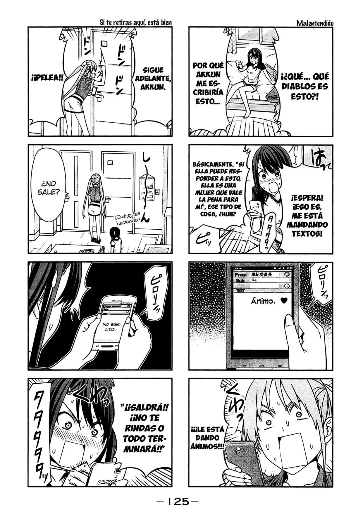 Aho Girl Capítulo 33 en Línea - página 3