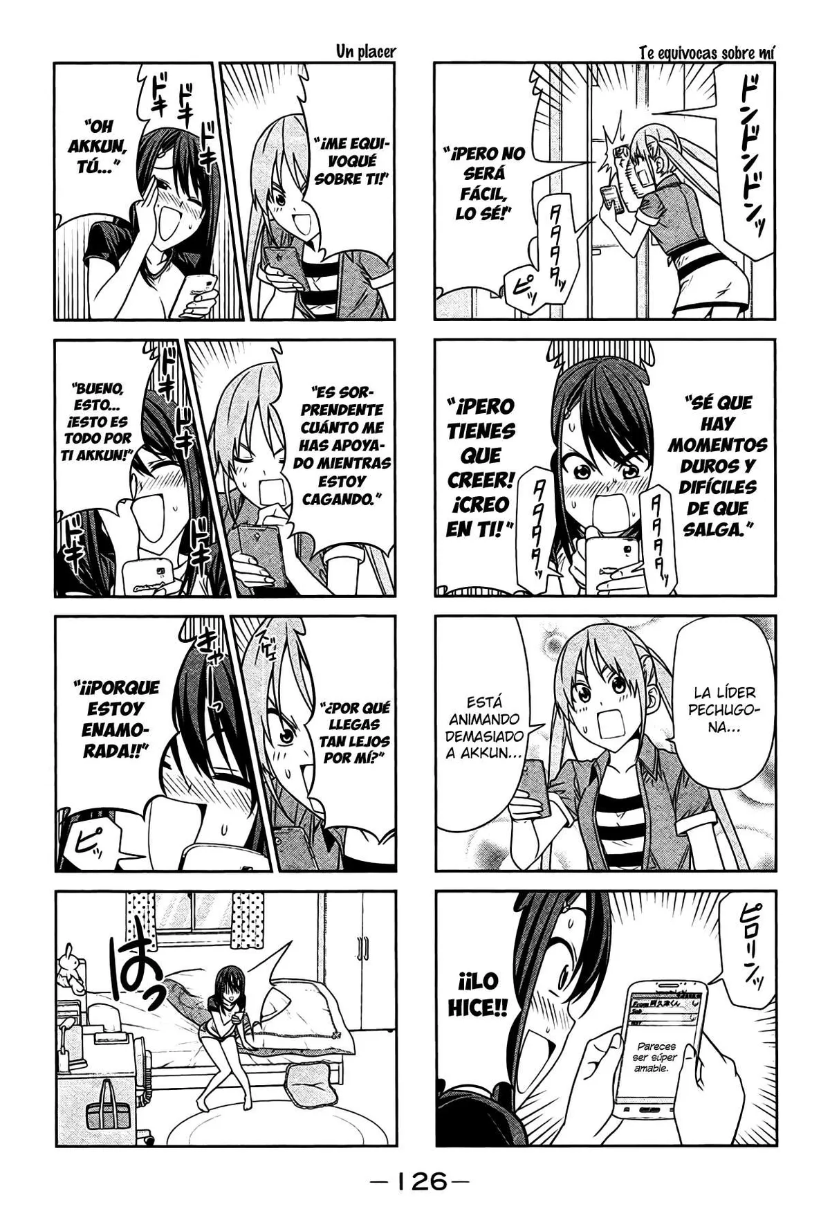 Aho Girl Capítulo 33 en Línea - página 4