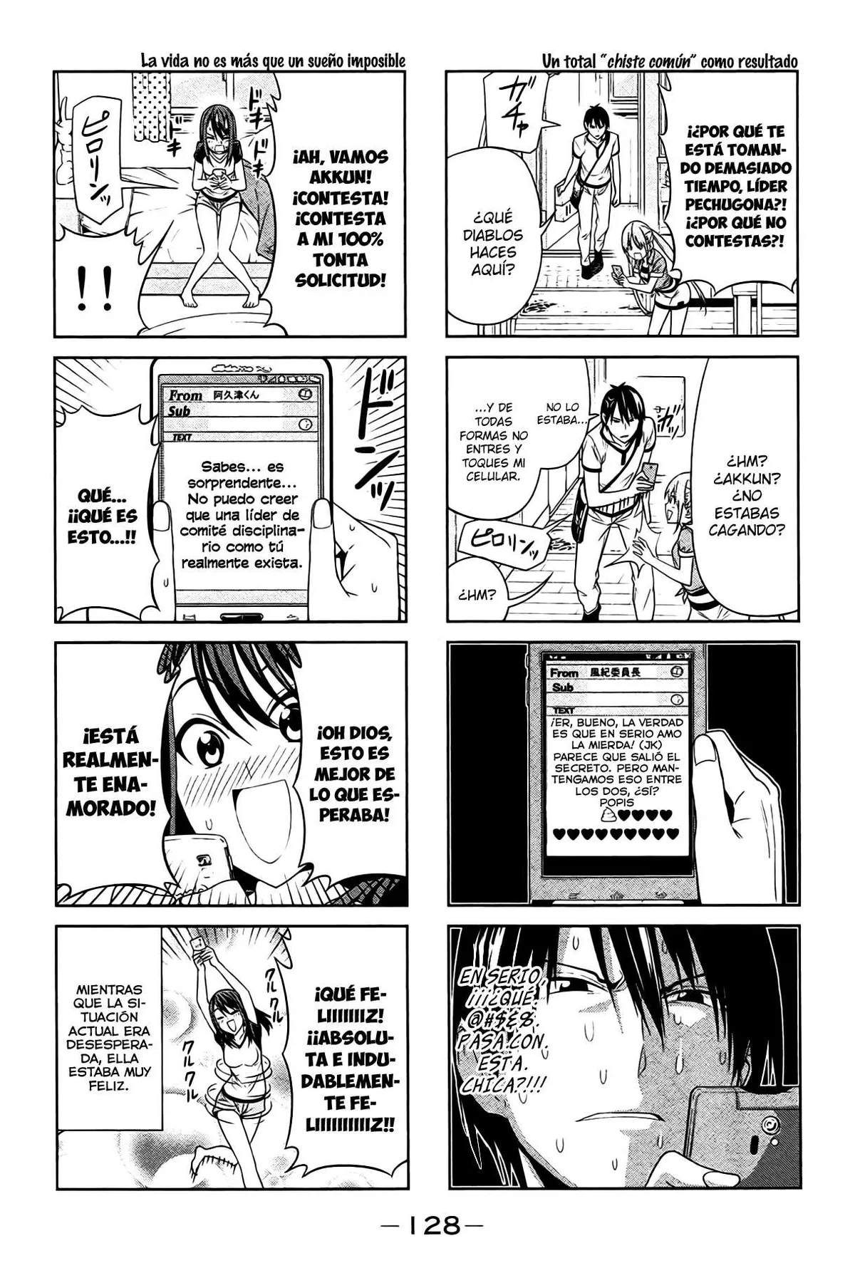 Aho Girl Capítulo 33 en Línea - página 6