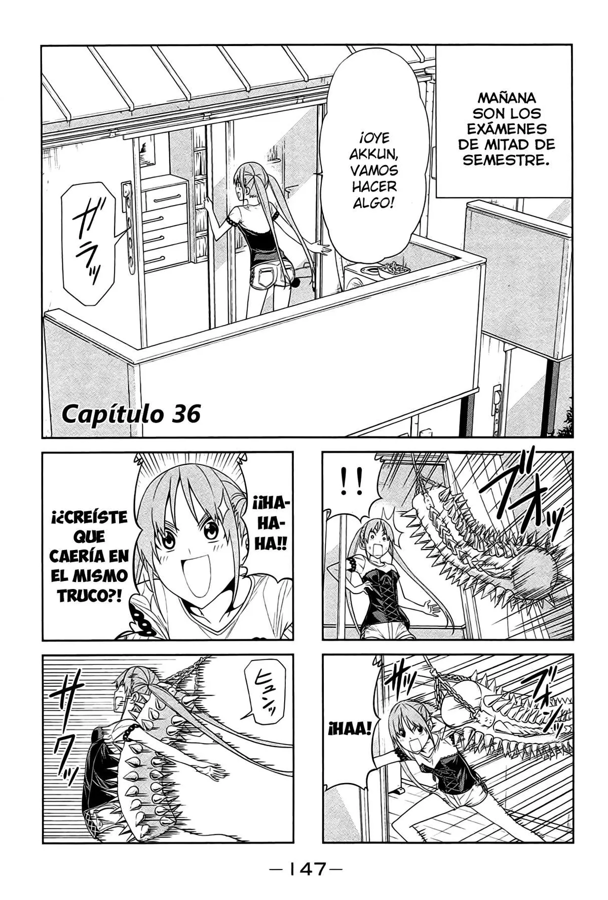 Aho Girl Capítulo 36 en Línea - página 1