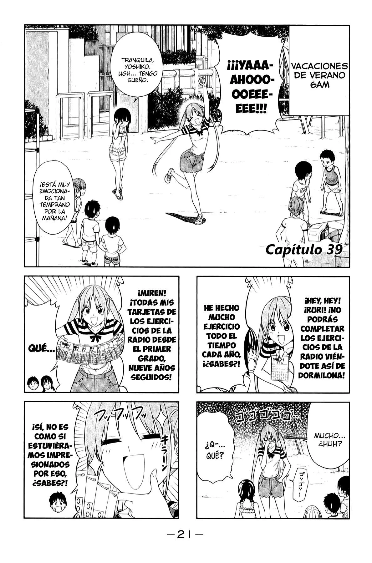 Aho Girl Capítulo 39 en Línea - página 1