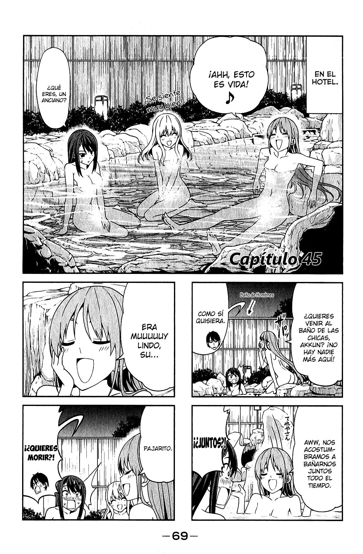 Aho Girl Capítulo 45 en Línea - página 1