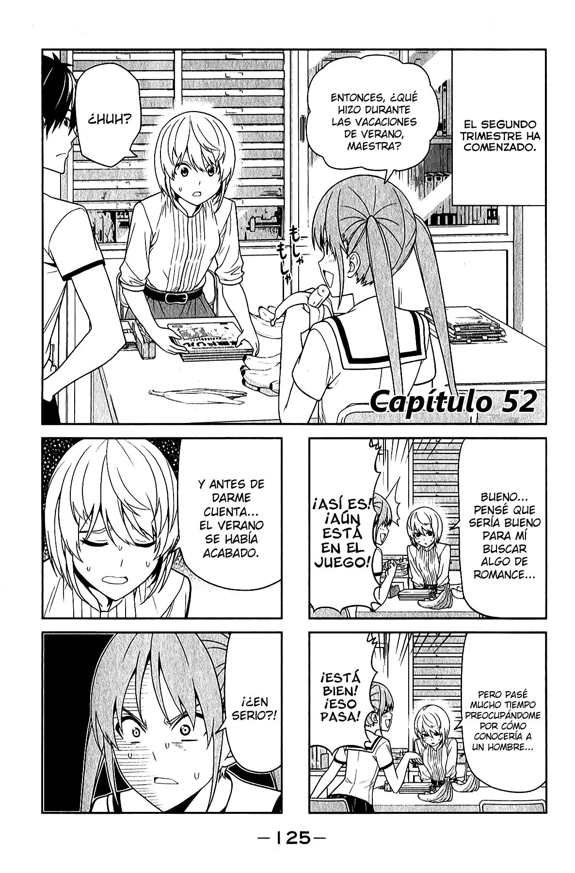 Aho Girl Capítulo 52 en Línea - página 1