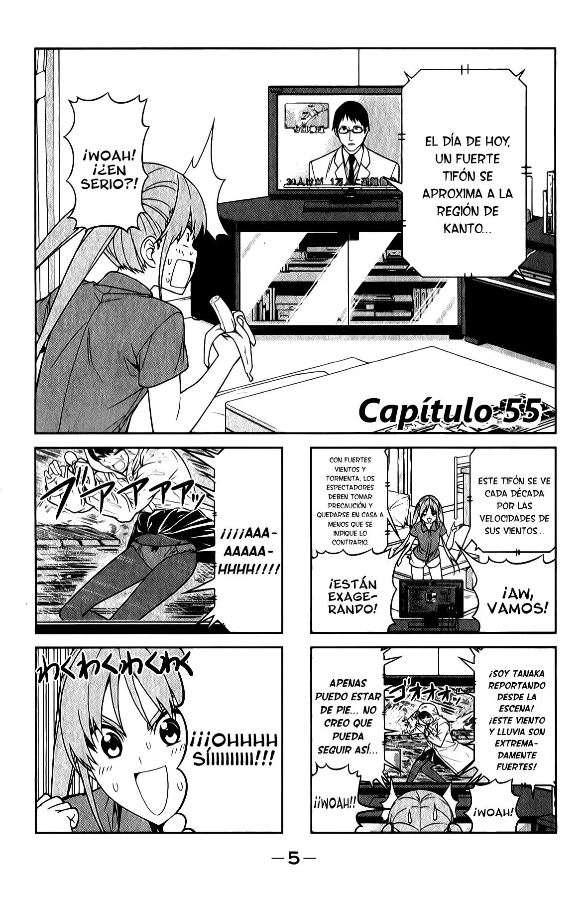 Aho Girl Capítulo 55 en Línea - página 5