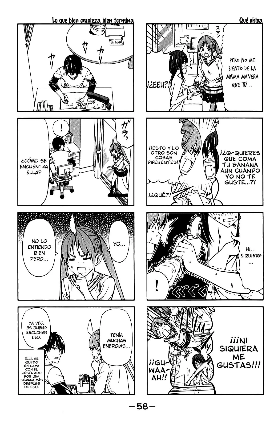 Aho Girl Capítulo 61 en Línea - página 6