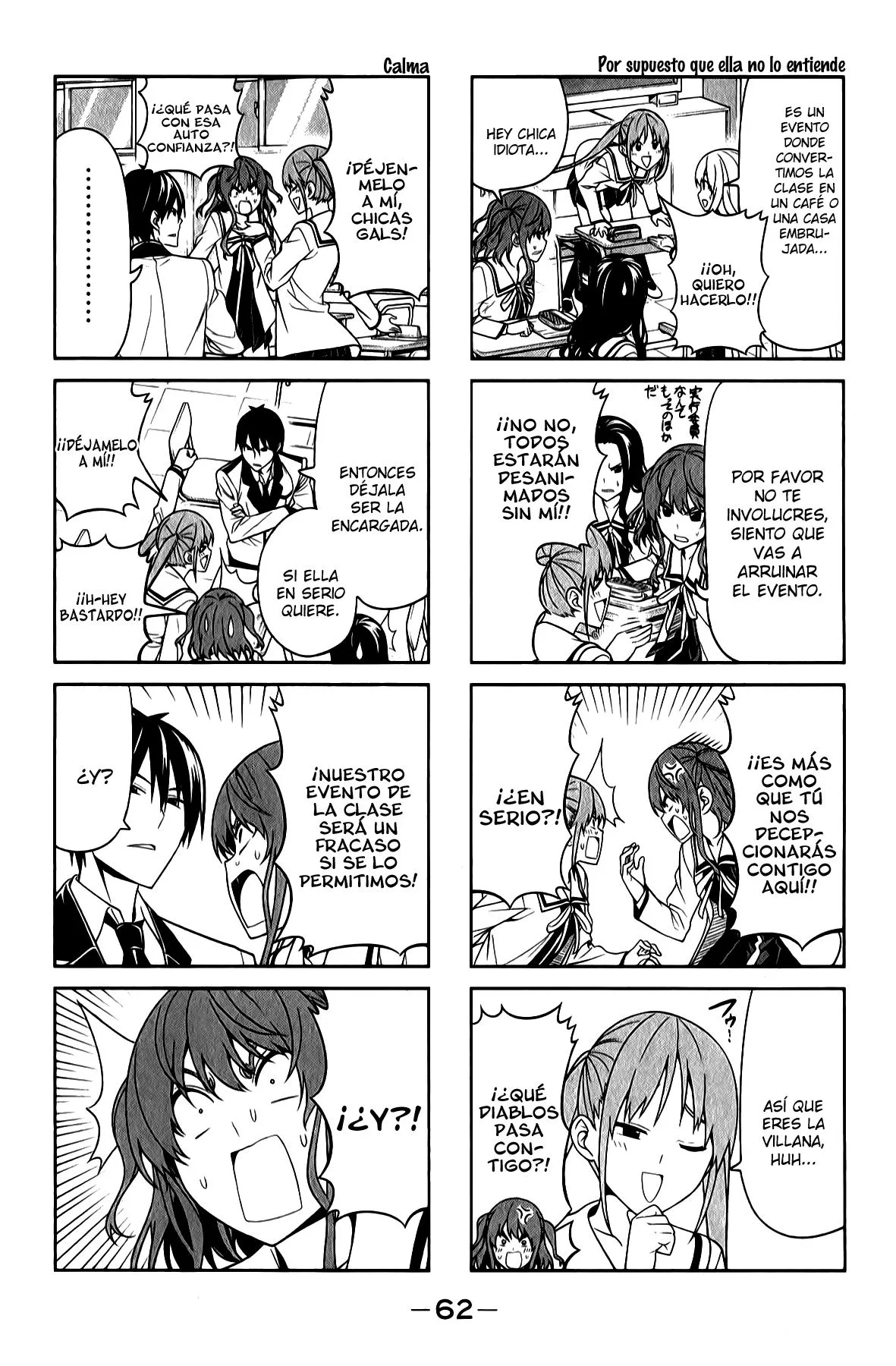 Aho Girl Capítulo 62 en Línea - página 2