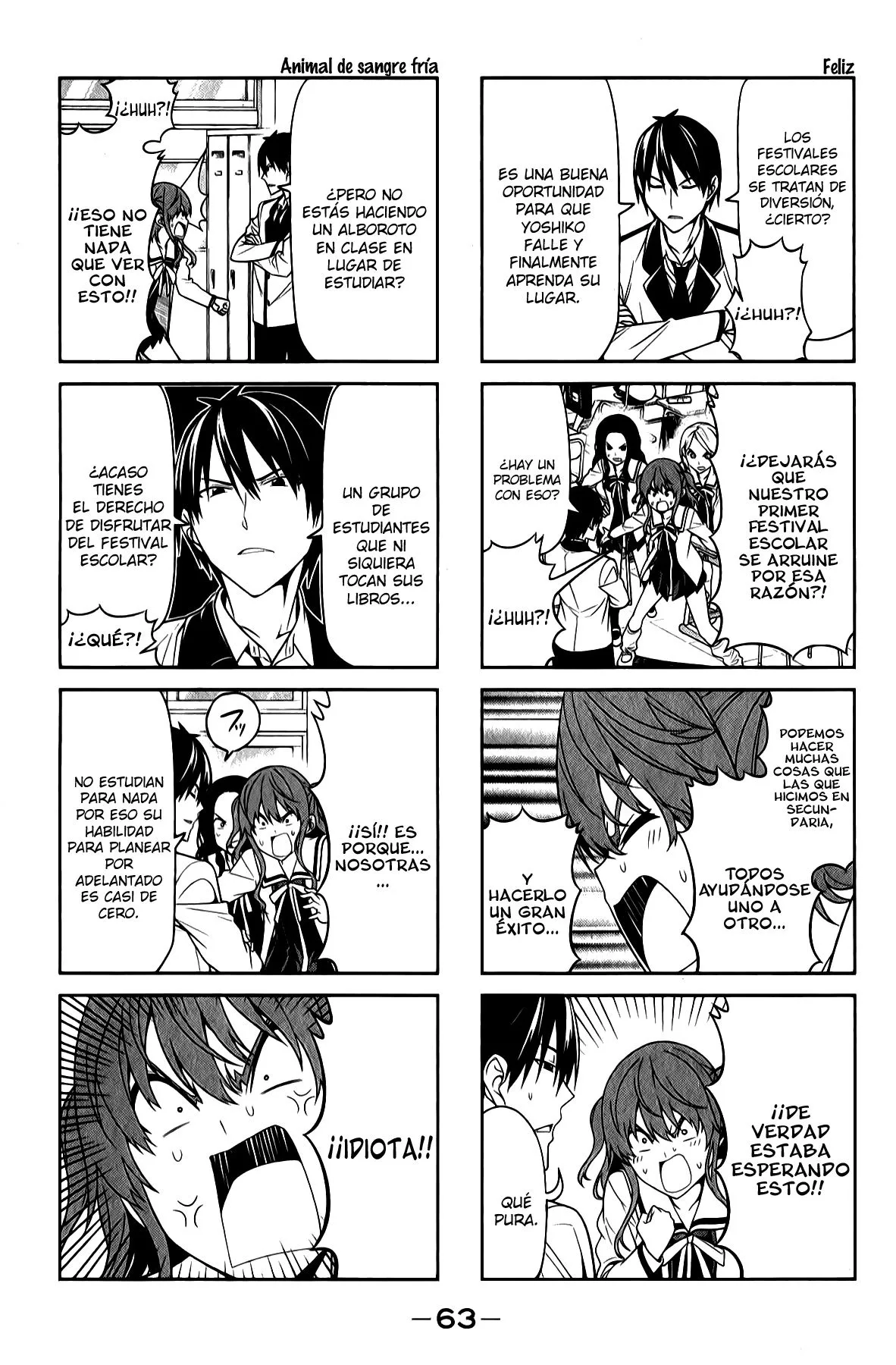 Aho Girl Capítulo 62 en Línea - página 3