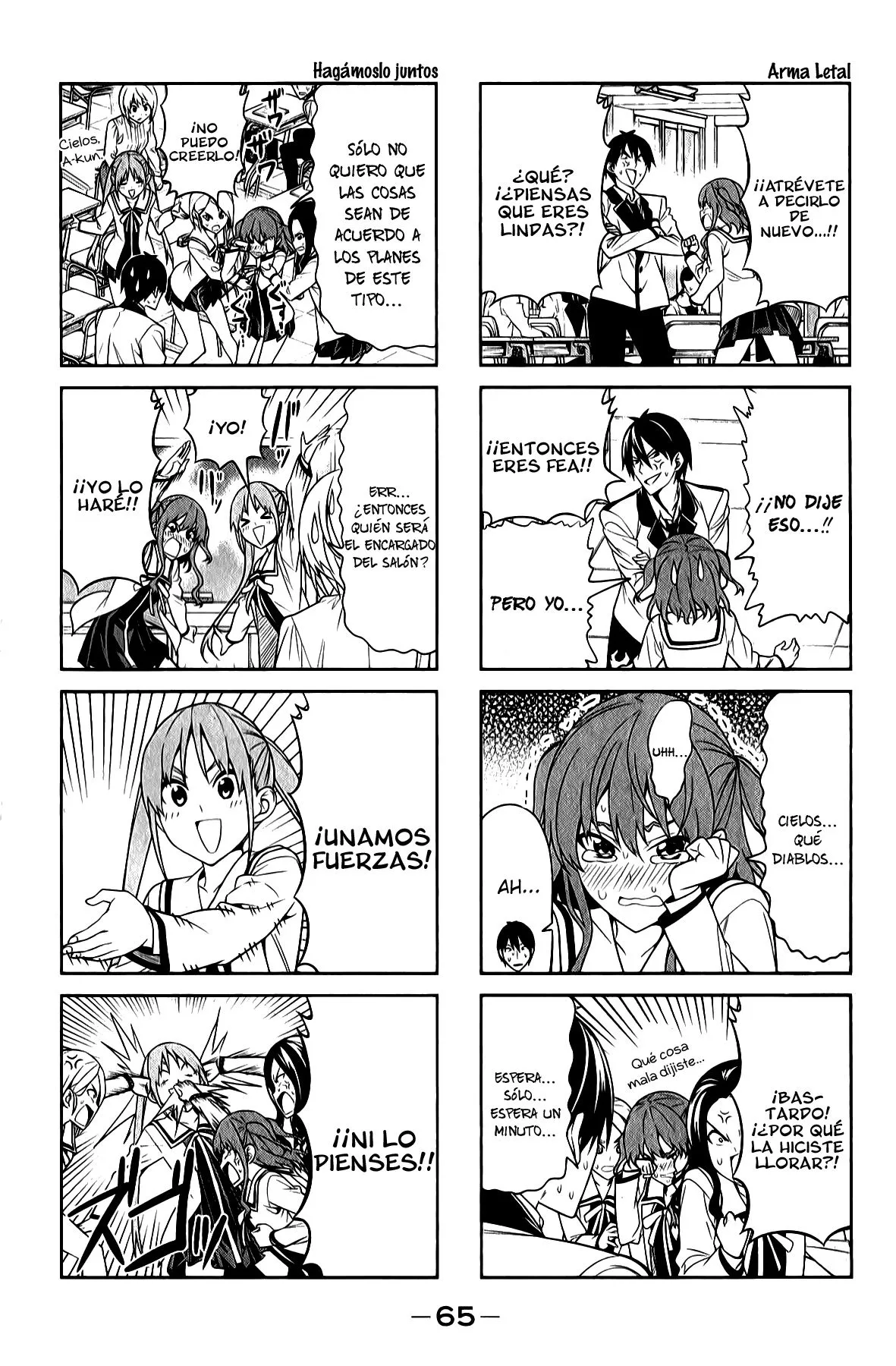 Aho Girl Capítulo 62 en Línea - página 5