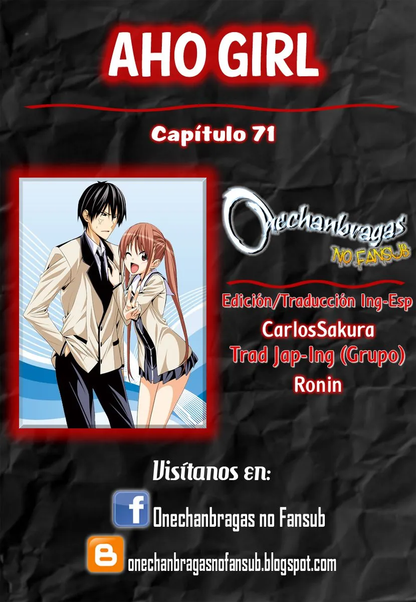 Aho Girl Capítulo 71 en Línea - página 8