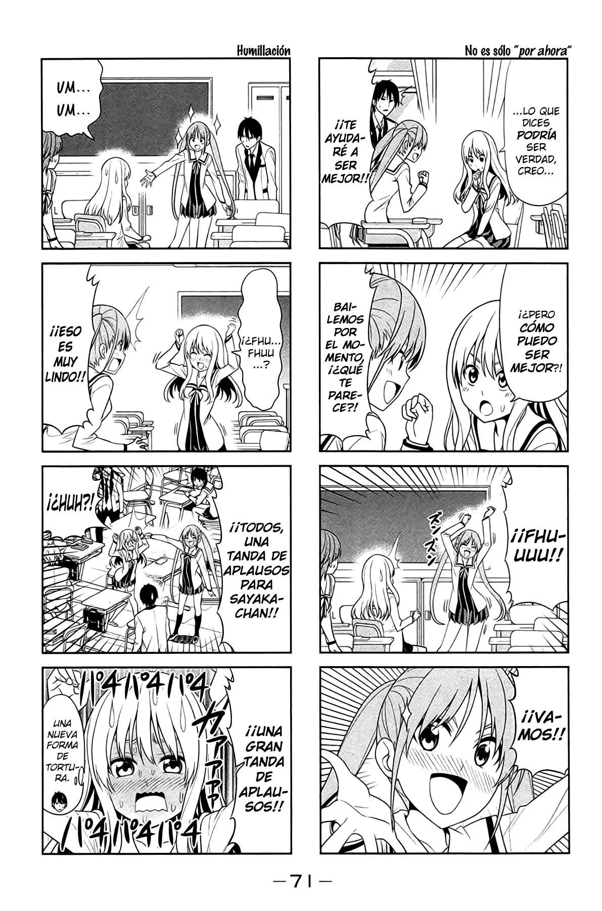 Aho Girl Capítulo 9 en Línea - página 3