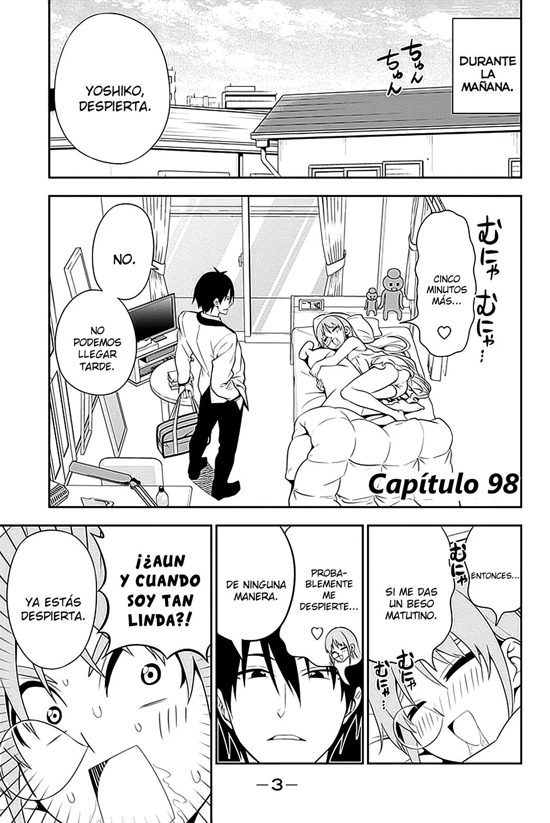 Aho Girl Capítulo 98 en Línea - página 4