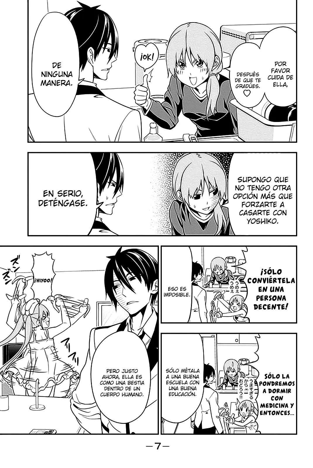 Aho Girl Capítulo 98 en Línea - página 8