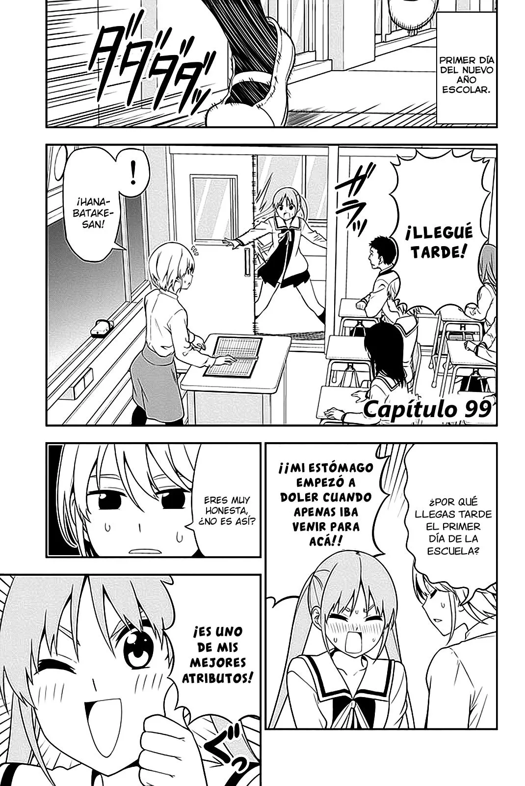 Aho Girl Capítulo 99 en Línea - página 1