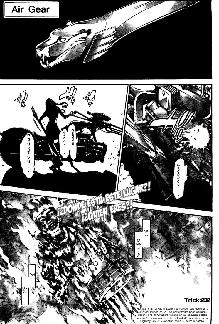 Air Gear Capítulo 232 en Línea - página 1