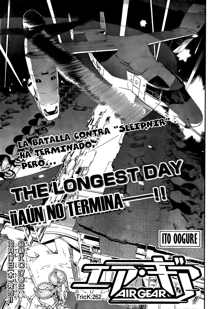Air Gear Capítulo 262 en Línea - página 1