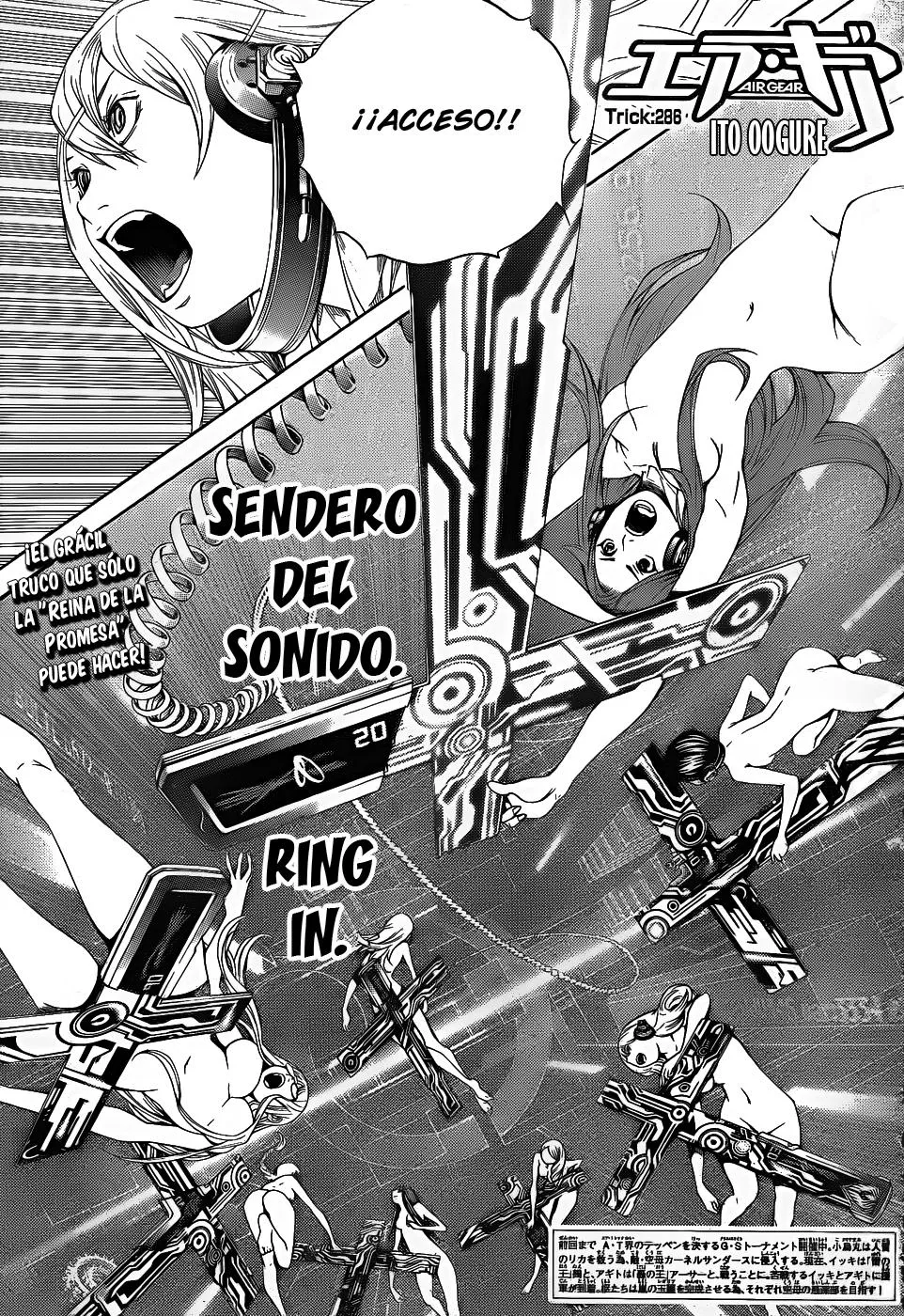 Air Gear Capítulo 286 en Línea - página 1