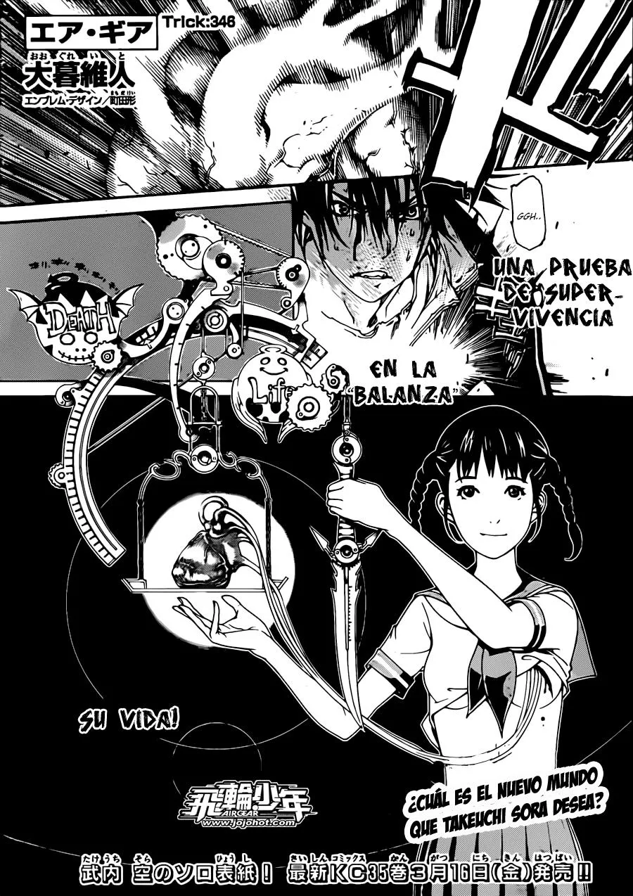 Air Gear Capítulo 346 en Línea - página 1