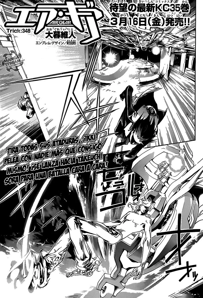 Air Gear Capítulo 348 en Línea - página 1