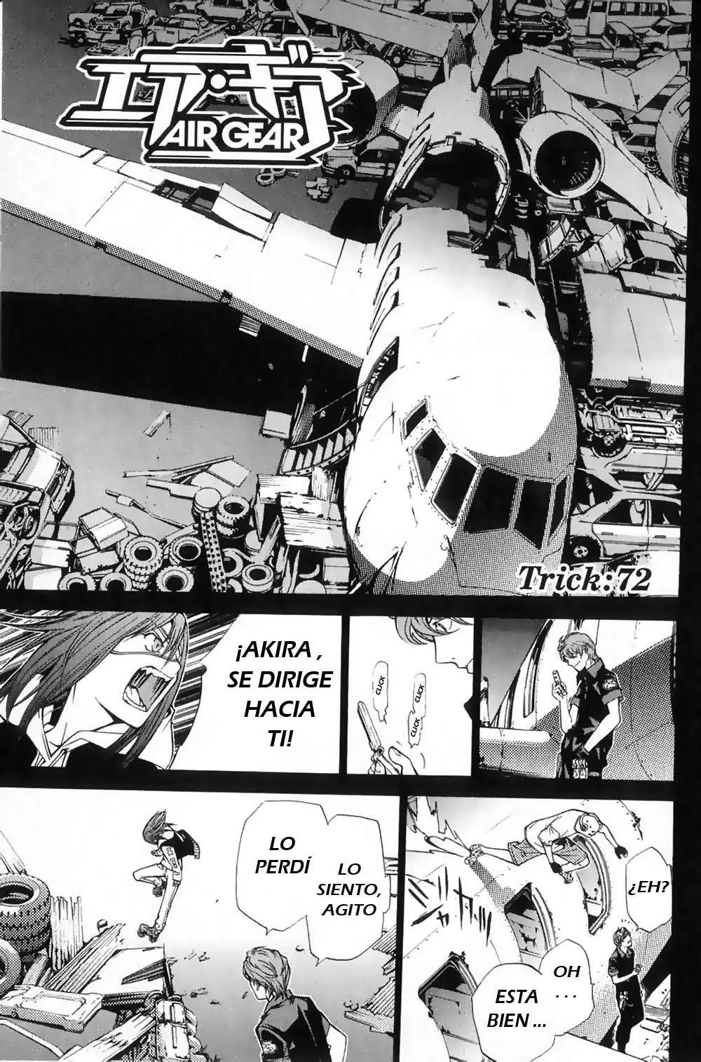 Air Gear Capítulo 72 en Línea - página 1