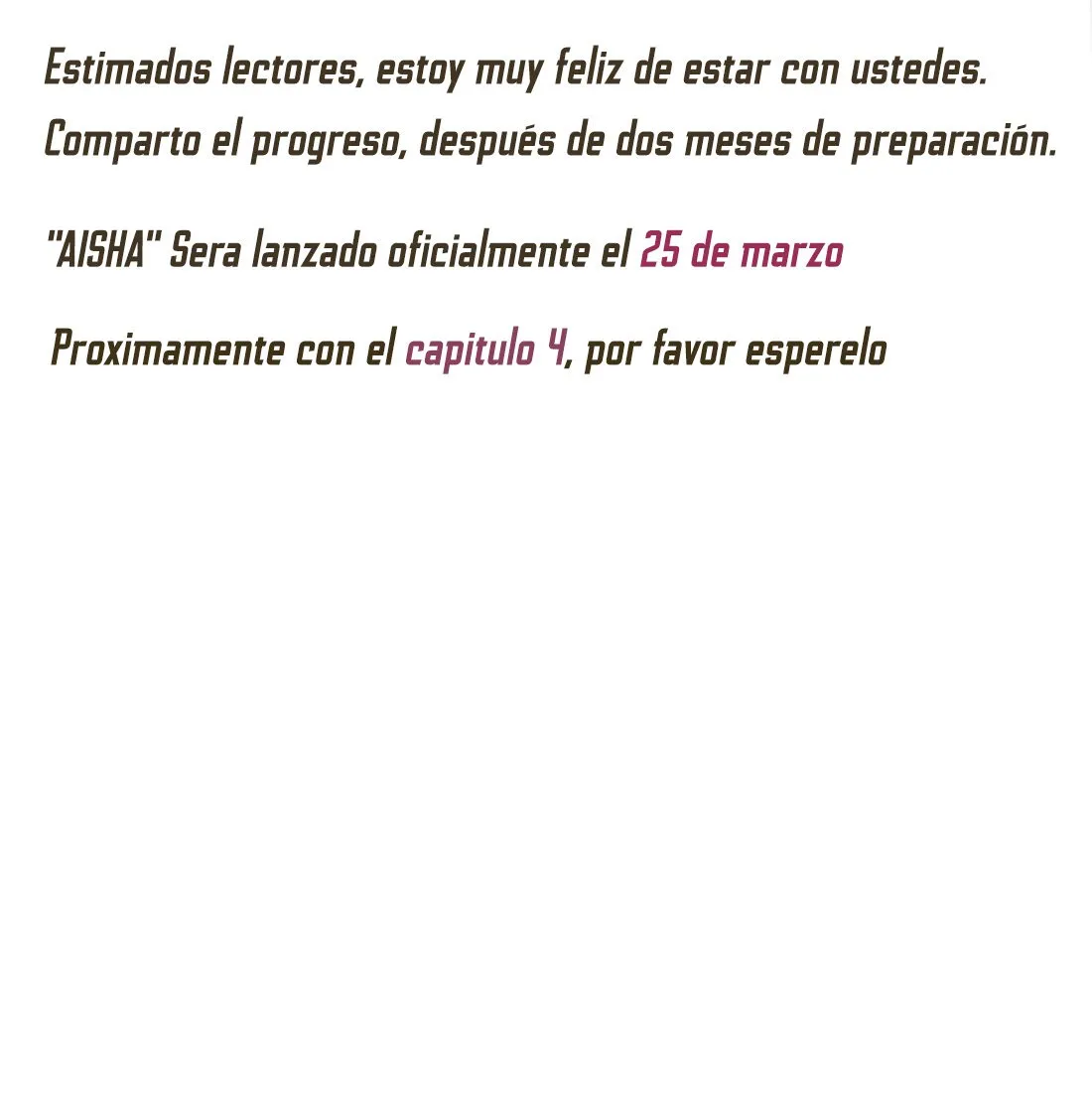 AISHA Capítulo 3.5 en Línea - página 2
