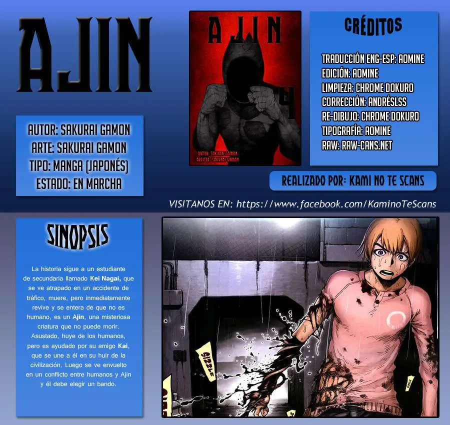 Ajin Capítulo 19 en Línea - página 1