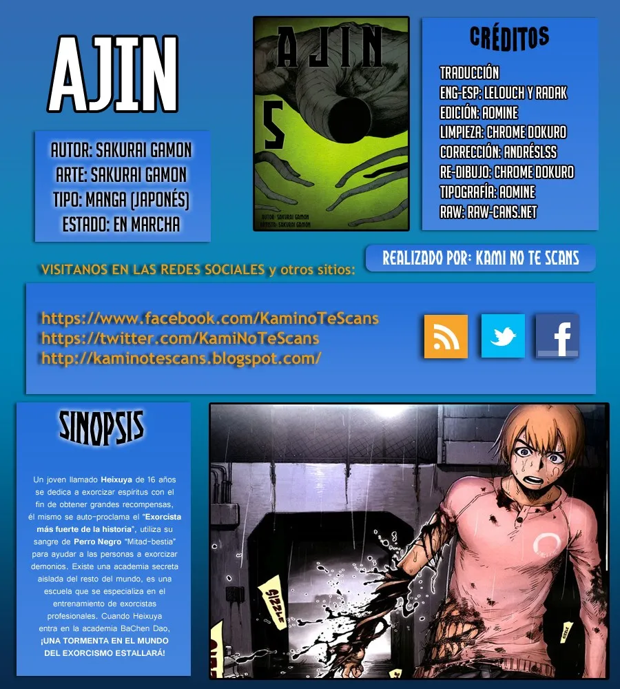 Ajin Capítulo 22 en Línea - página 1