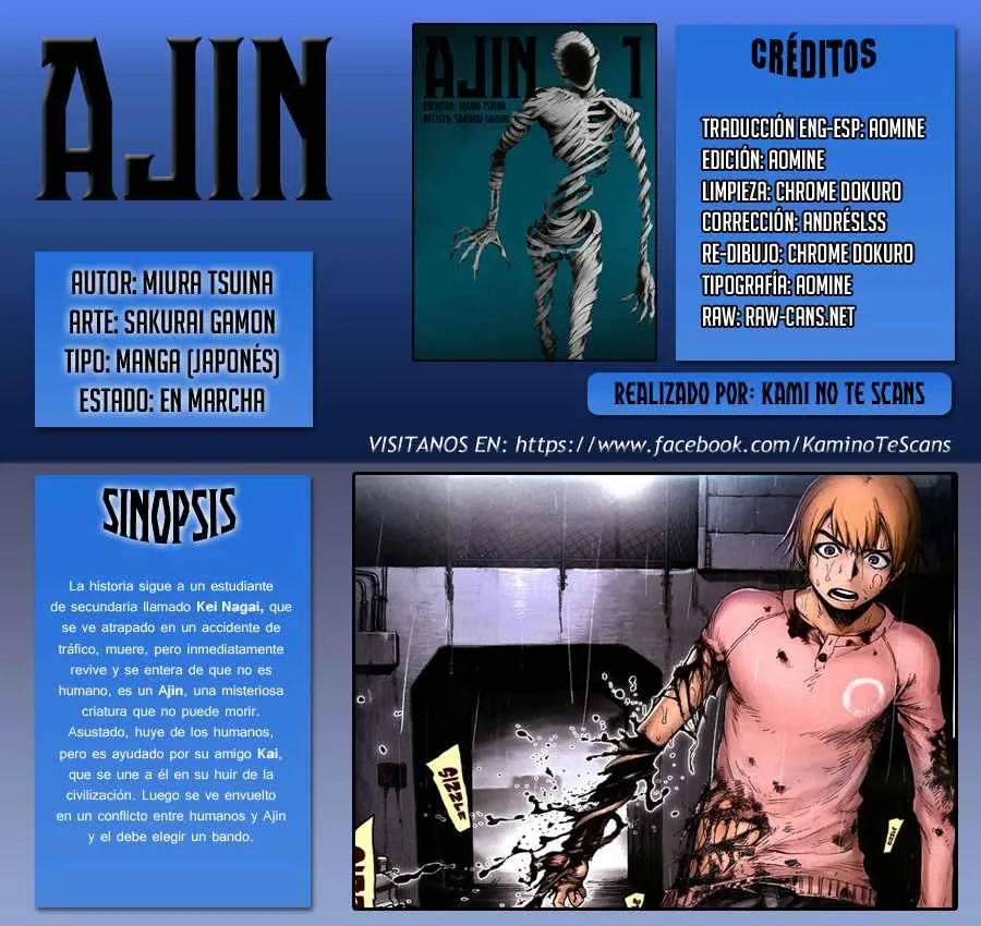 Ajin Capítulo 4 en Línea - página 1