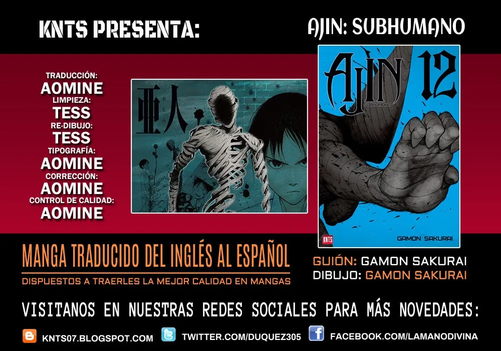 Ajin Capítulo 60 en Línea - página 1