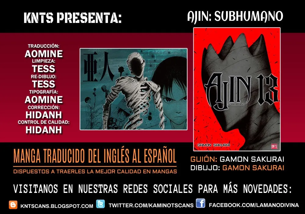 Ajin Capítulo 69 en Línea - página 1