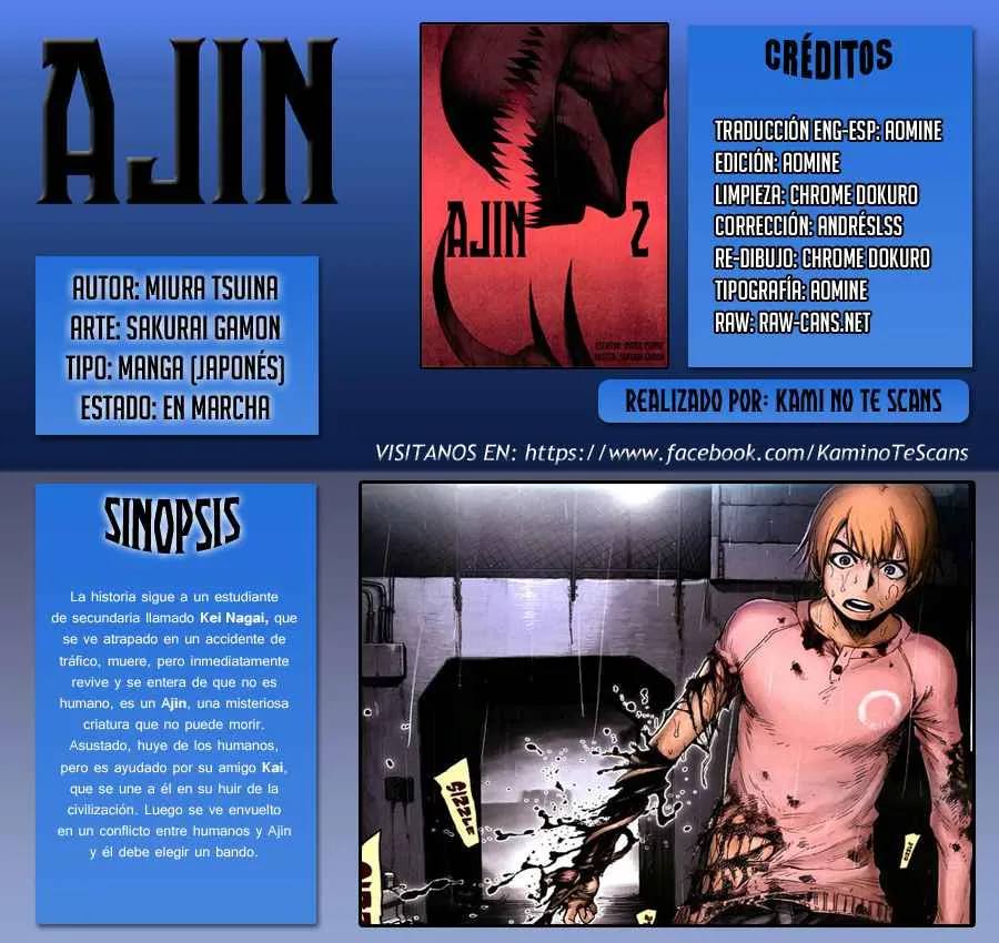 Ajin Capítulo 9 en Línea - página 1