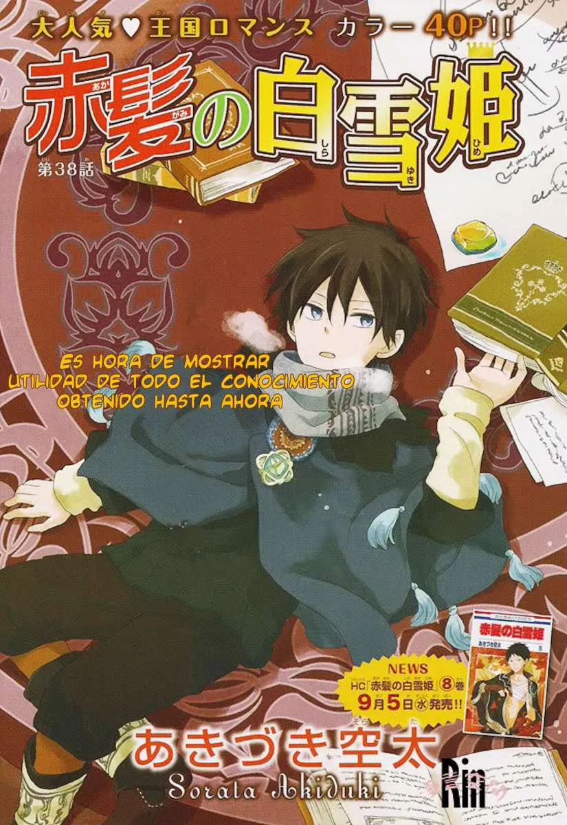 Akagami no Shirayukihime Capítulo 38 en Línea - página 1