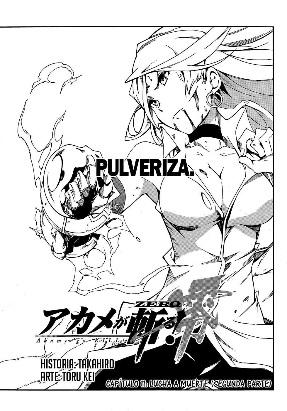 Akame ga KILL! ZERO Capítulo 11 en Línea - página 1