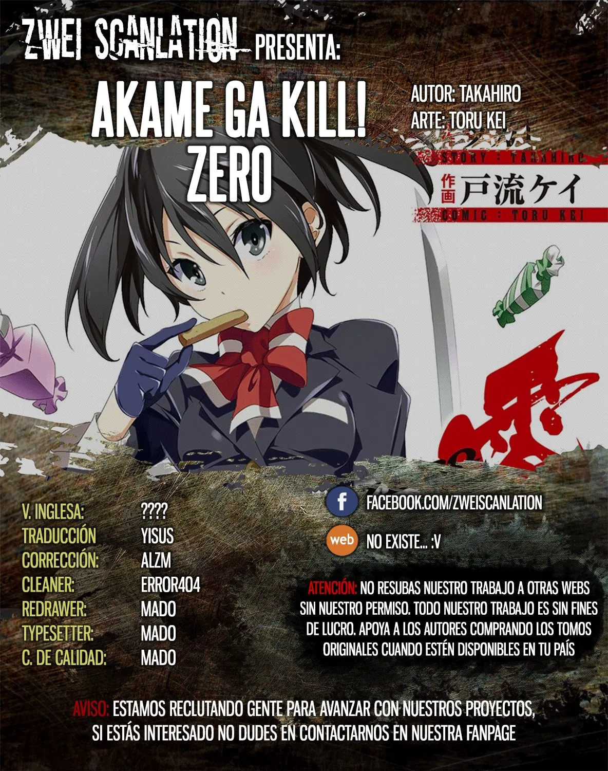 Akame ga KILL! ZERO Capítulo 19 en Línea - página 1