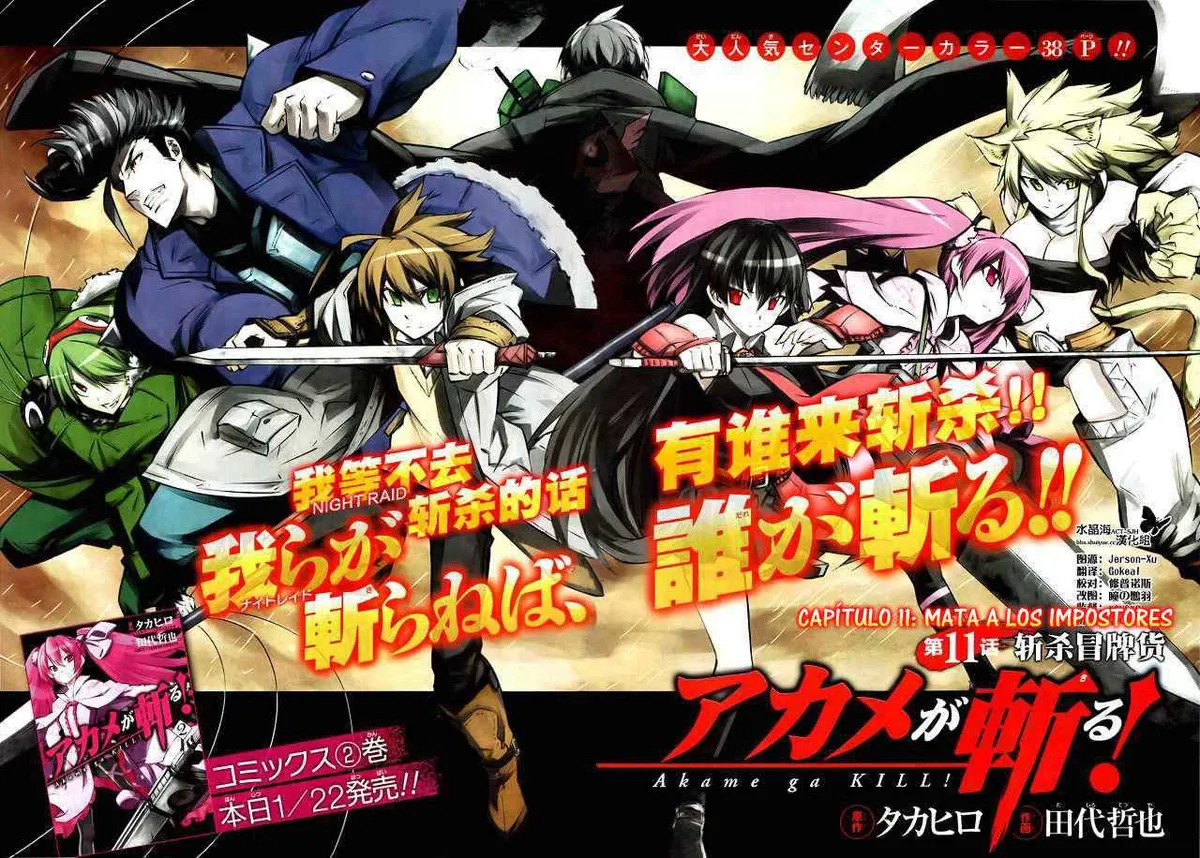 Akame ga Kill! Capítulo 11 en Línea - página 1