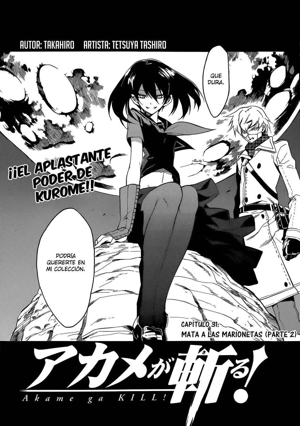 Akame ga Kill! Capítulo 31 en Línea - página 1