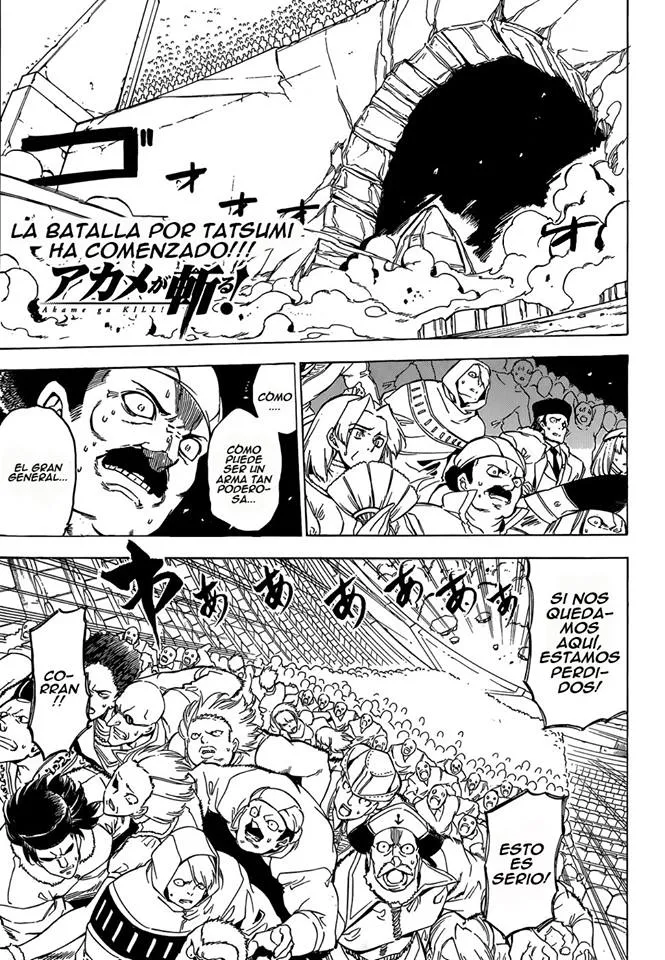 Akame ga Kill! Capítulo 54 en Línea - página 1