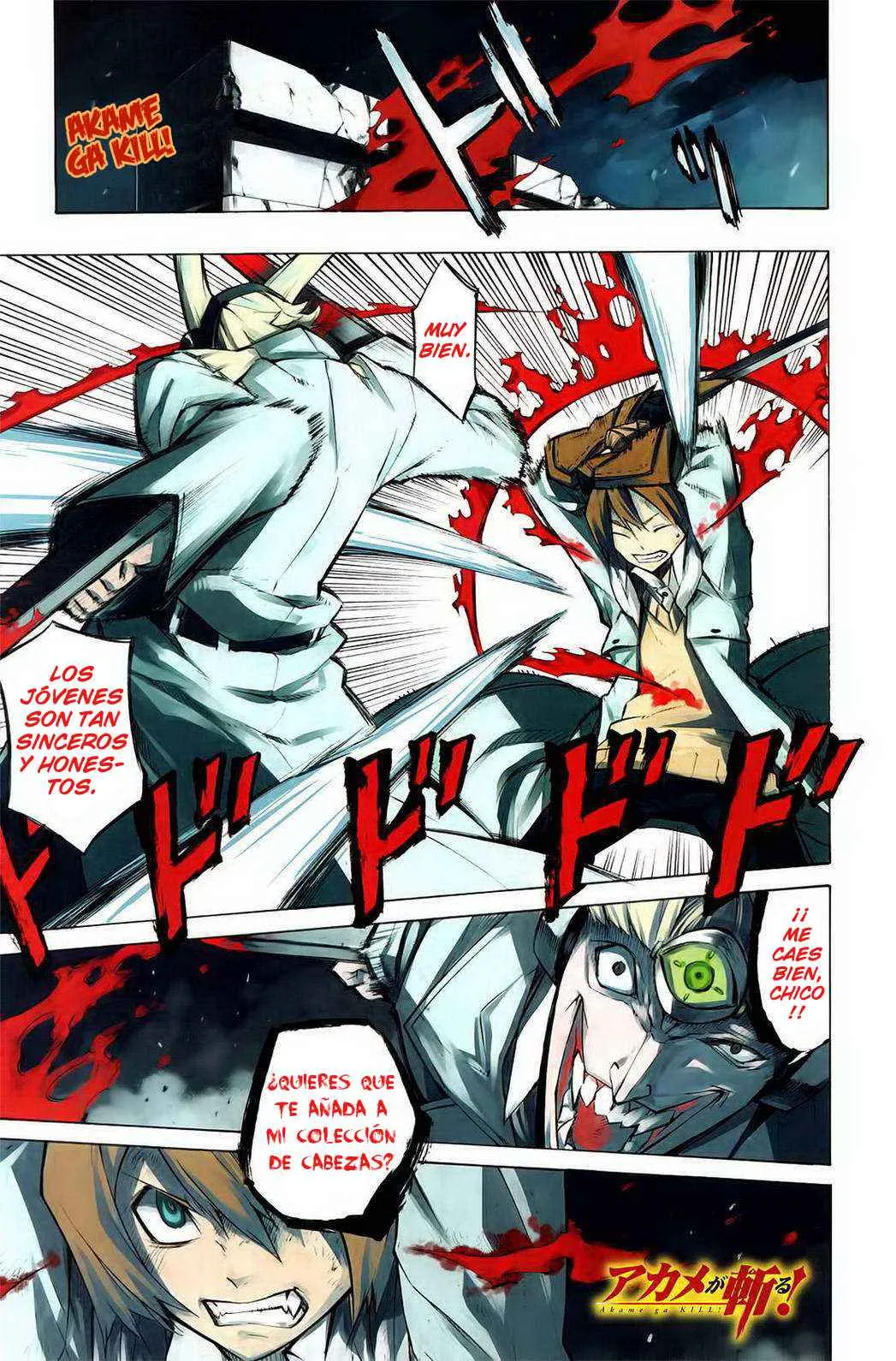 Akame ga Kill! Capítulo 6 en Línea - página 1