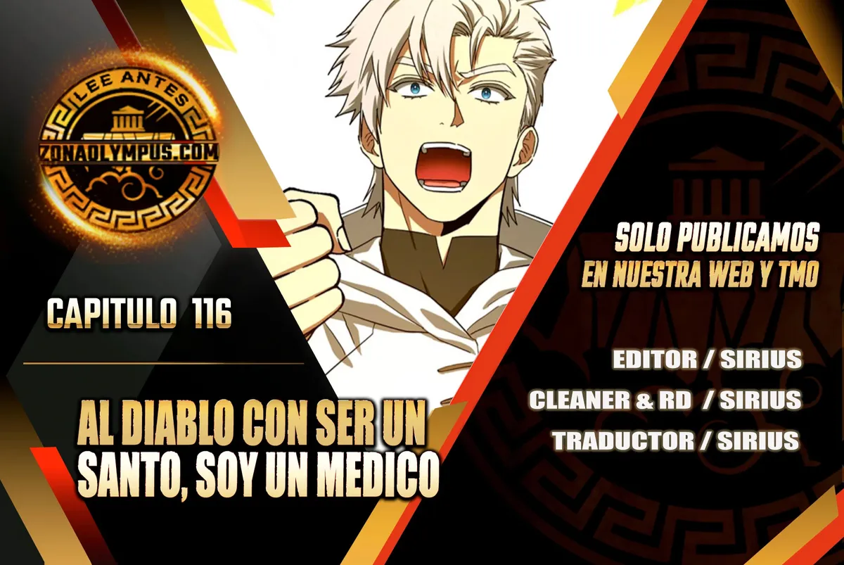 Al diablo con ser un santo, soy un médico Capítulo 116 en Línea - página 1