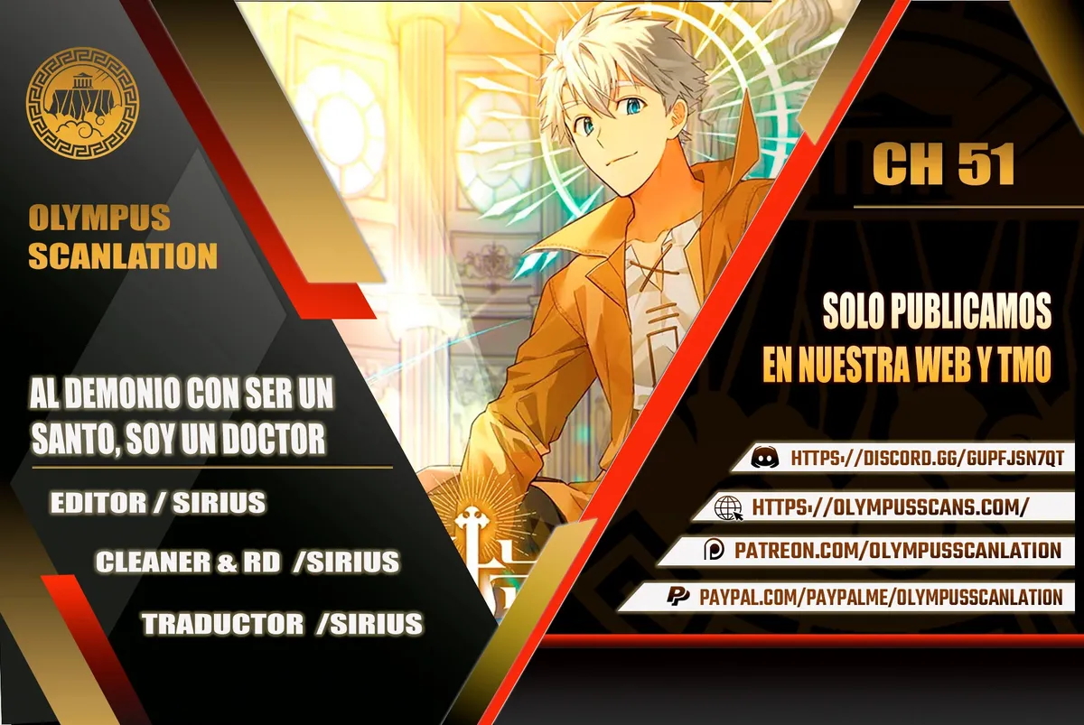 Al diablo con ser un santo, soy un médico Capítulo 51 en Línea - página 1