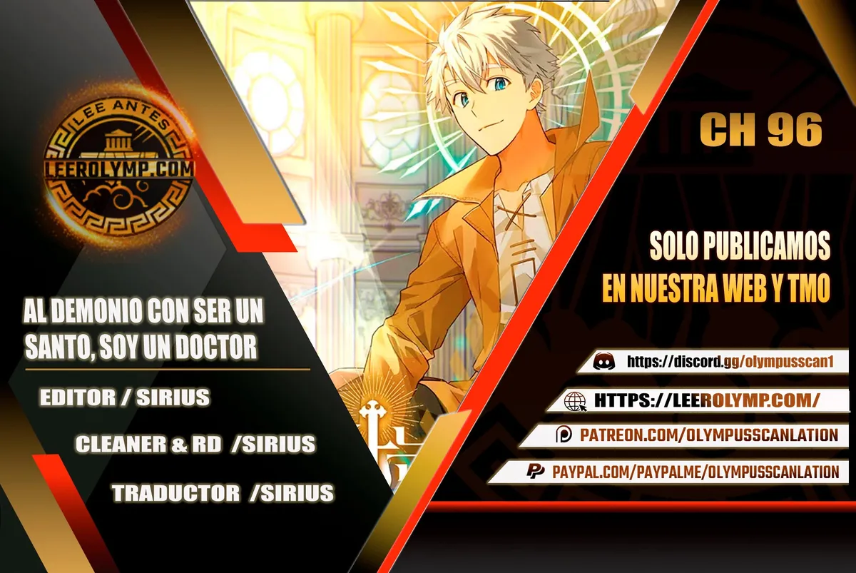 Al diablo con ser un santo, soy un médico Capítulo 96 en Línea - página 1