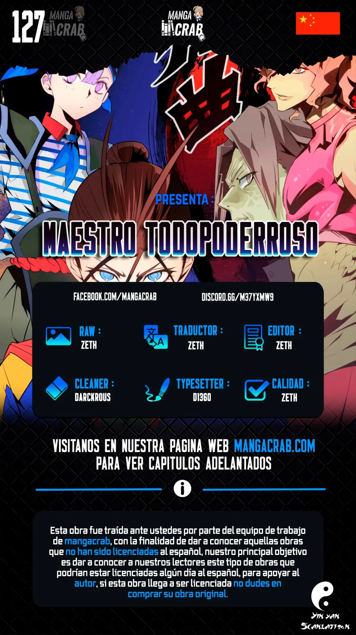 Almighty Master Capítulo 127 en Línea - página 1