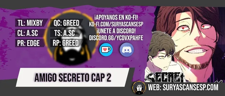 Amigo Secreto Capítulo 2 en Línea - página 1