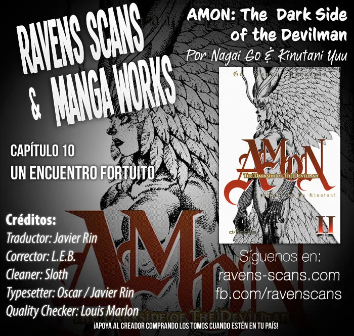 Amon: The Darkside of The Devilman Capítulo 10 en Línea - página 1