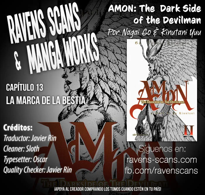 Amon: The Darkside of The Devilman Capítulo 13 en Línea - página 1