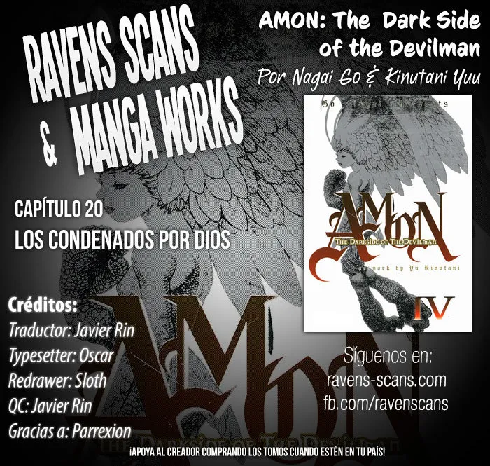 Amon: The Darkside of The Devilman Capítulo 20 en Línea - página 1