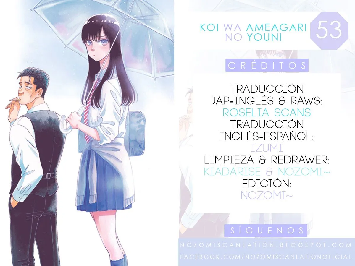 Amor Es Cuando Cesa La Lluvia Capítulo 53 en Línea - página 1