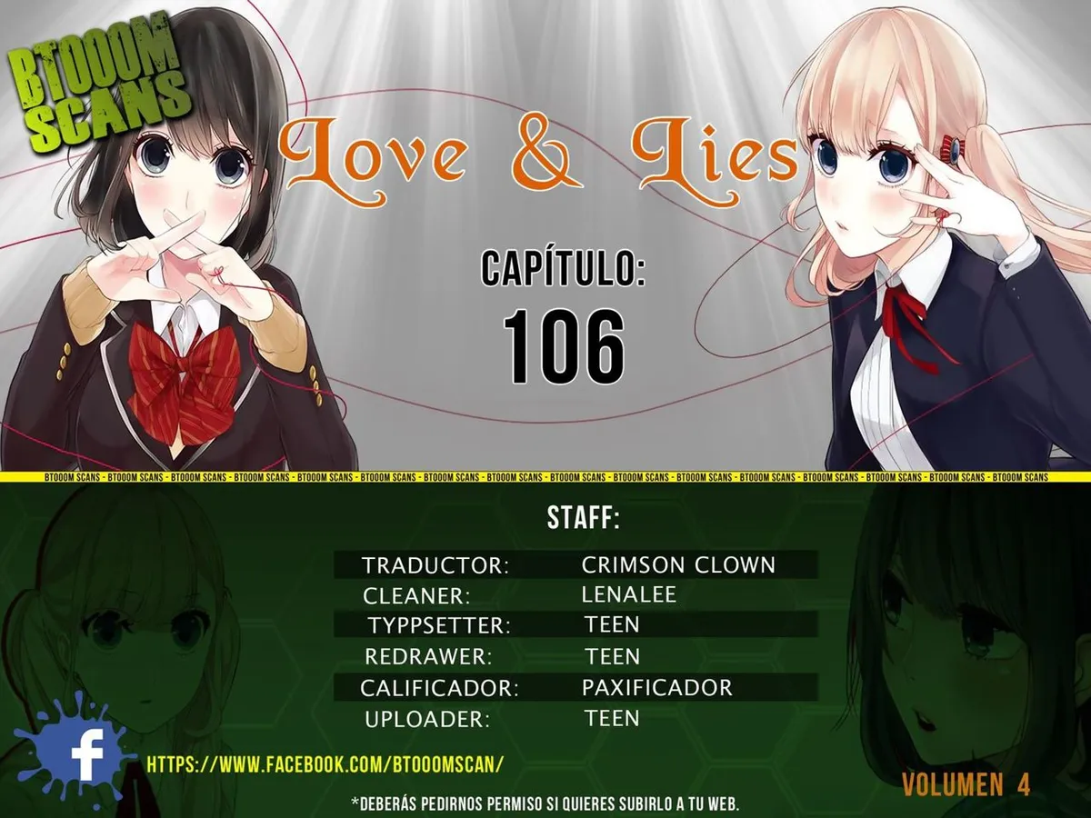 Amor & Mentiras Capítulo 106 en Línea - página 1