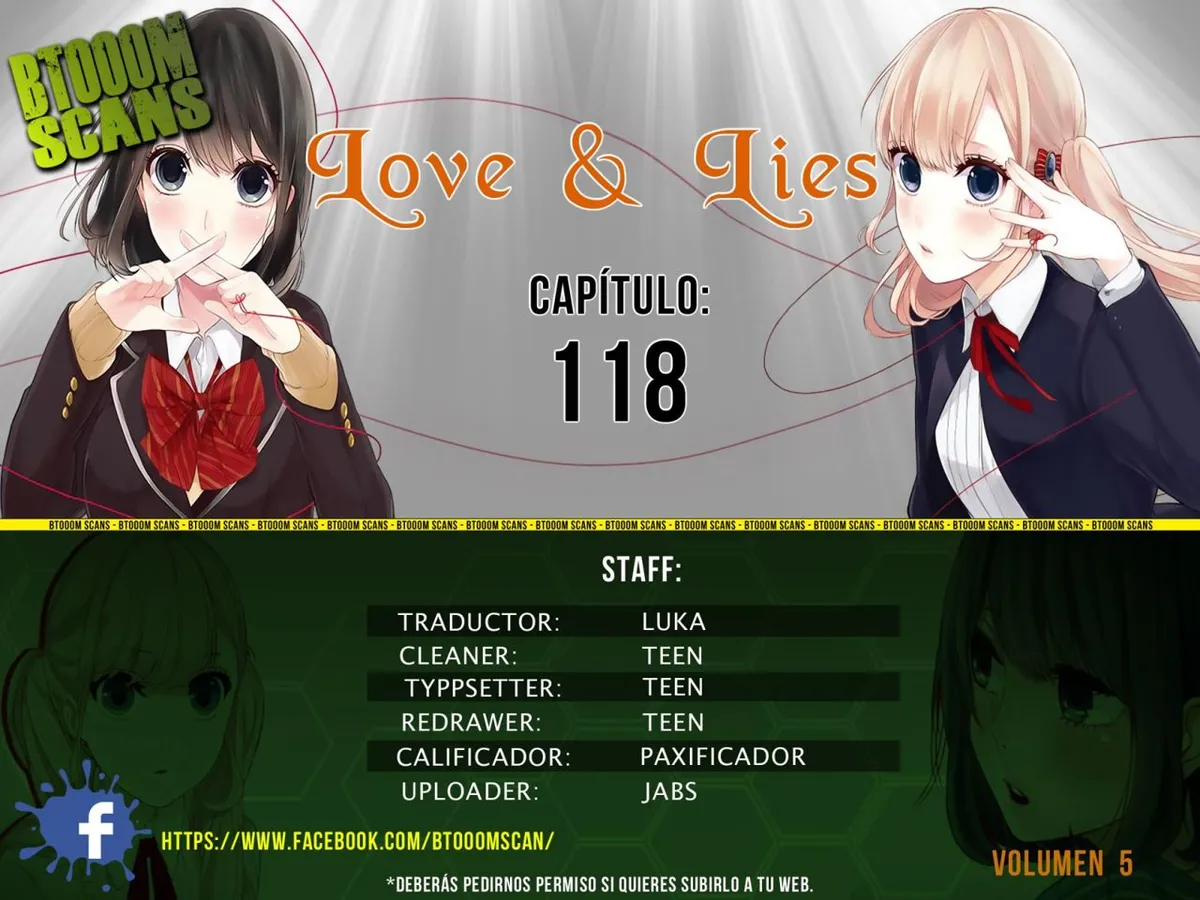 Amor & Mentiras Capítulo 118 en Línea - página 1