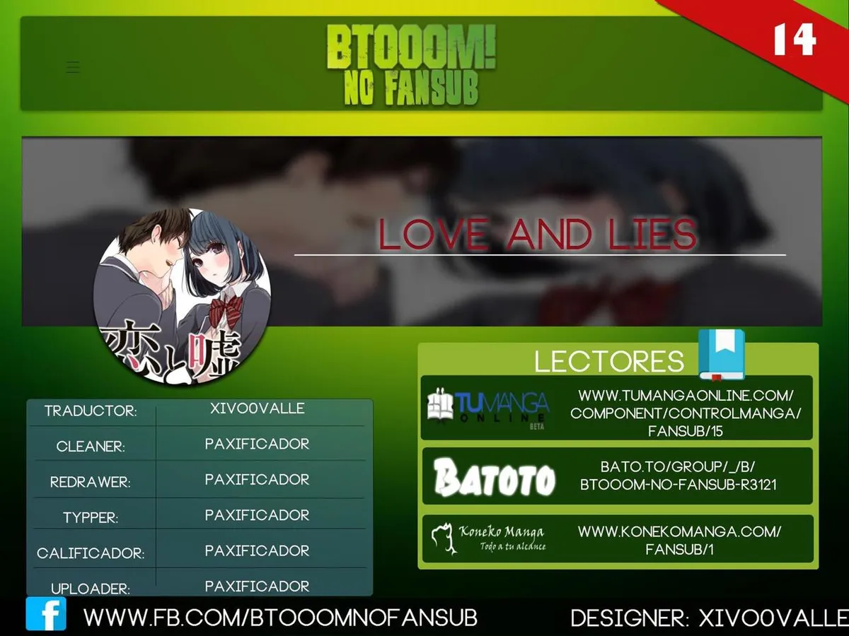 Amor & Mentiras Capítulo 14 en Línea - página 1